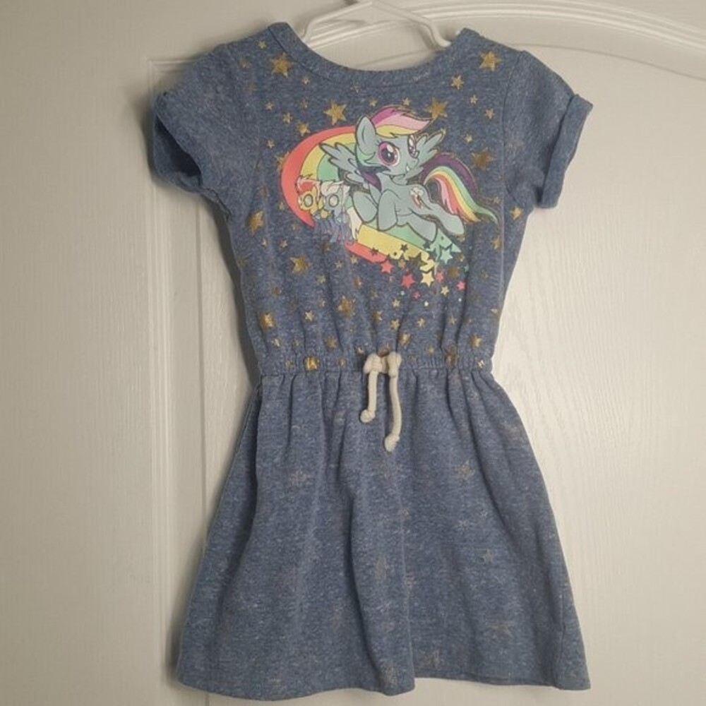 My Little Pony Rainbow Dash Tunic Dress Drawstring Waist
